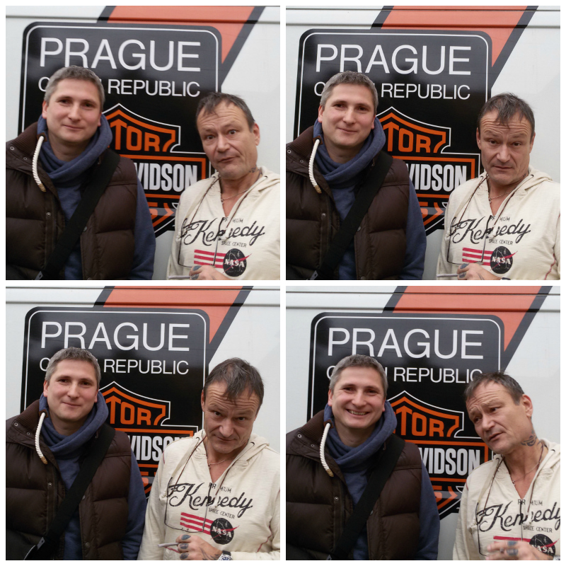 Aleš Poláček a Pavel Kubíček po rozhovoru pro Kolama dolu