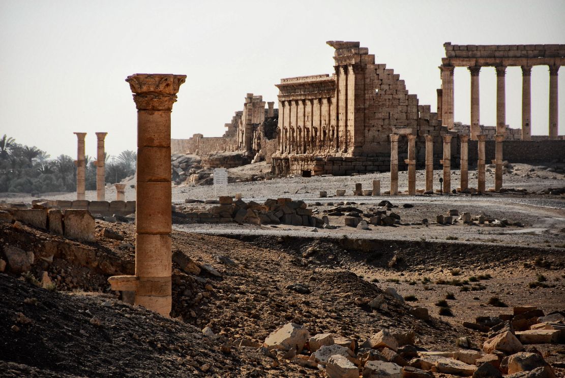 Syrie Palmyra atmosfÃra